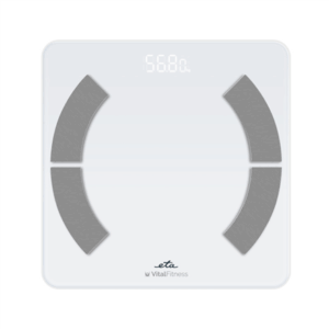ETA Personal Scale | ETA277990000 Vital Fitness | Maximum weight (capacity) 180 kg | Accuracy 100 g | Body Mass Index (BMI) measuring | White - Image 3