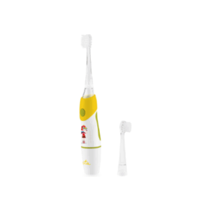 ETA Toothbrush | Sonetic ETA071090050 | Battery operated | For kids | Number of brush heads included 2 | Number of teeth brushing modes 1 | Yellow/White - Image 5