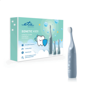 ETA Electric Toothbrush | ETA Sonetic Kids 171090010 | Rechargeable | For kids | Number of brush heads included 2 | Number of teeth brushing modes 1 | Blue - Image 7