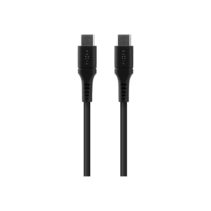 Fixed | Liquid Silicone Cable USB-C/USB-C, 2m, 60W | FIXDLS-CC2-BK - Image 2