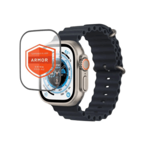 Fixed | Armor Tempered Glass for Apple Watch Ultra 49mm/Ultra 2 49mm | Black - Image 2