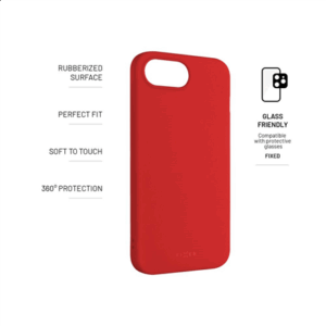 Fixed Story | Back Cover | Apple | iPhone 16e | Rubber | Red - Image 4