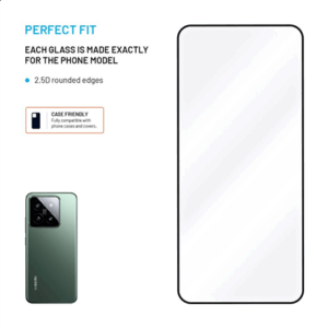Fixed Screen protector | Xiaomi | 15 | Tempered glass | Black | Full Cover 2.5D - Image 4