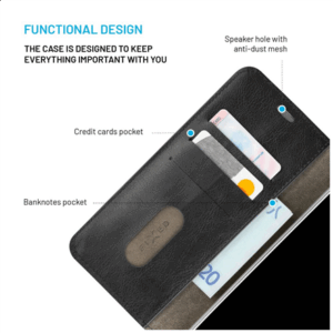 Fixed Opus | Book Case | Xiaomi | 15 | Leather | Black - Image 5