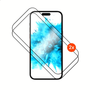 Fixed Screen protector | Apple | iPhone 17 Pro | Tempered glass | Black | Full Cover 2.5D - Image 2