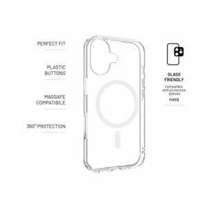 Fixed Back cover | Apple | iPhone 17 | TPU/PC | Transparent | MagPure - Image 6