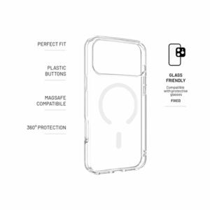 Fixed Back cover | Apple | iPhone 17 Pro Max | TPU/PC | Transparent | MagPure - Image 6