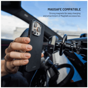 Fixed MagVelar | Back cover | Apple | iPhone 17 Pro | Aramid | Black | MagSafe Support - Image 6