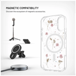 Fixed MagBloom | Back cover | Apple | iPhone 17 | TPU | Blush Plum - Image 3