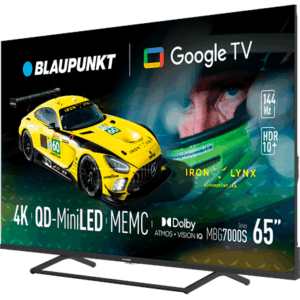 Blaupunkt Mini LED TV | 65MBG7000S | 65 | Smart TV | Google TV | Black - Image 3