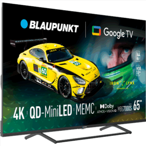 Blaupunkt Mini LED TV | 65MBG7000S | 65 | Smart TV | Google TV | Black - Image 4