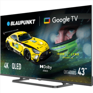 Blaupunkt QLED TV | 43QBG6000S | 43 | Smart TV | Google TV | Black - Image 3