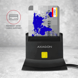 CARD READER STAND SMARTCARD/USB2.0 CRE-SM2 AXAGON - Image 4