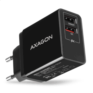 MOBILE CHARGER WALL USB 24W/2PORT ACU-QS24 AXAGON - Image 2