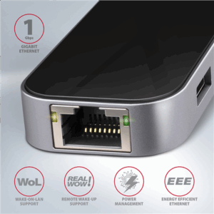 I/O HUB USB-C 6IN1/0.2M HMC-6GL AXAGON - Image 4