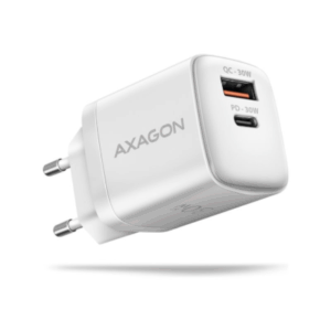 MOBILE CHARGER WALL USB 30W/2PORT WHITE ACU-PQ30W AXAGON - Image 8