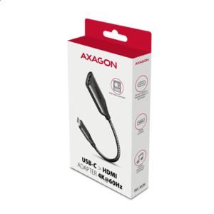 CABLE USB-C TO HDMI 0.25M/RVC-HI2M AXAGON - Image 11