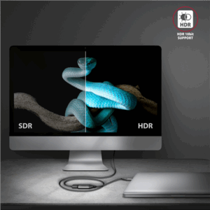 CABLE USB-C TO HDMI 0.25M/RVC-HI2M AXAGON - Image 7