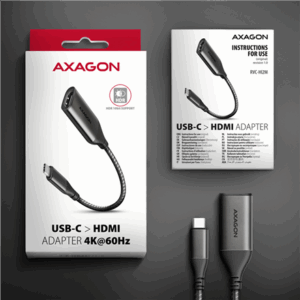 CABLE USB-C TO HDMI 0.25M/RVC-HI2M AXAGON - Image 10