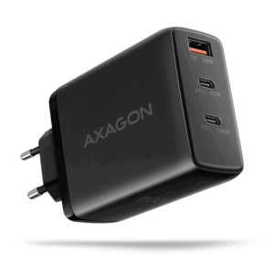 MOBILE CHARGER WALL USB 100W/GAN 3PORT ACU-DPQ100 AXAGON - Image 2