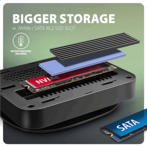 NB ACC DOCKING STATION/NVME/SATA 9IN1 HMC-UFO AXAGON - Image 5