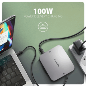 NB ACC DOCKING STATION/NVME/SATA 9IN1 HMC-UFO AXAGON - Image 7