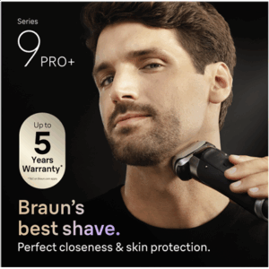 Braun Shaver | 9600s Series 9 PRO | Operating time (max) 60 min | Wet & Dry | Lithium Ion | Black - Image 5