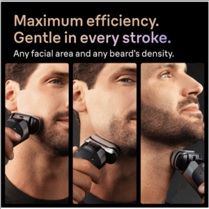 Braun Shaver | 9600s Series 9 PRO | Operating time (max) 60 min | Wet & Dry | Lithium Ion | Black - Image 6