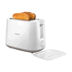 Philips | Toaster | HD2582/00 | Power 760 - 900 W | Number of slots 2 | Housing material Plastic | White - Image 3
