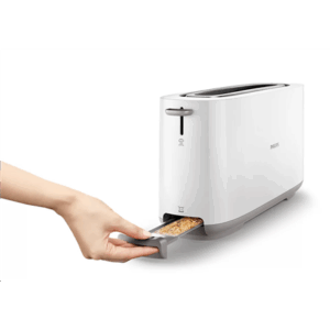 Philips | Toaster | HD2590/00 Daily Collection | Power 870-1030 W | Number of slots 2 | Housing material Plastic | White - Image 3