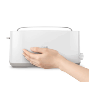 Philips | Toaster | HD2590/00 Daily Collection | Power 870-1030 W | Number of slots 2 | Housing material Plastic | White - Image 4