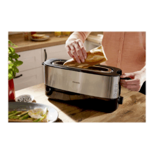Philips | Toaster | HD2692/90 Viva Collection | Power 950 W | Number of slots 2 | Housing material Metal/Plastic | Black - Image 9