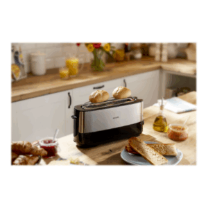 Philips | Toaster | HD2692/90 Viva Collection | Power 950 W | Number of slots 2 | Housing material Metal/Plastic | Black - Image 11