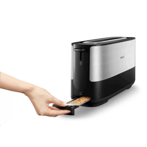 Philips | Toaster | HD2692/90 Viva Collection | Power 950 W | Number of slots 2 | Housing material Metal/Plastic | Black - Image 3