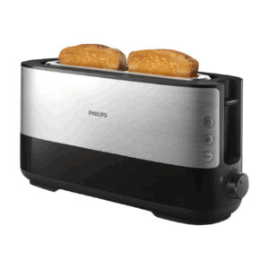 Philips | Toaster | HD2692/90 Viva Collection | Power 950 W | Number of slots 2 | Housing material Metal/Plastic | Black - Image 6