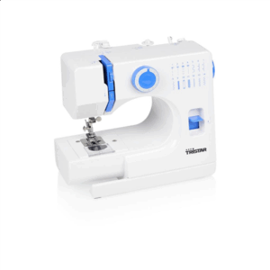 Tristar | Sewing machine | SM-6003 | Number of stitches 14 | Number of buttonholes 1 | White/Blue - Image 2