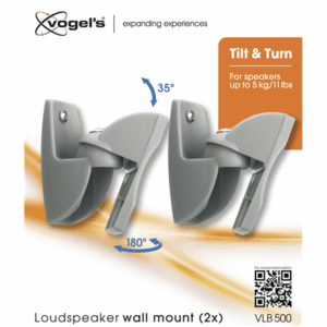 Vogels | Loundspeaker Mount | VLB500 | Turn, Tilt | Maximum weight (capacity) 5 kg | Silver - Image 6