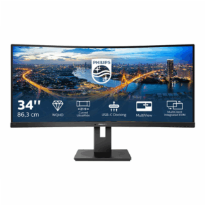 Philips | B Line | 346B1C/00 | 34 " | VA | WQHD | 21:9 | 100 Hz | 5 ms | 3440 x 1440 | 300 cd/m² | HDMI ports quantity 1 | Black | Warranty 36 month(s) - Image 9