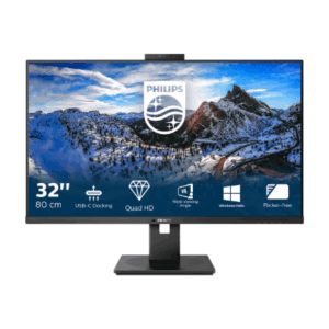 Philips | LCD monitor with USB-C Dock | 326P1H/00 | 31.5 " | IPS | QHD | 16:9 | 75 Hz | 4 ms | 2560 x 1440 pixels | 350 cd/m² | HDMI ports quantity 2 | Black - Image 15