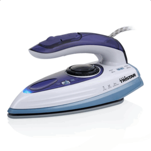 Tristar | Travel Steam Iron | ST-8152 | Steam Iron | 1000 W | Water tank capacity 60 ml | Continuous steam 15 g/min | Blue - Image 2
