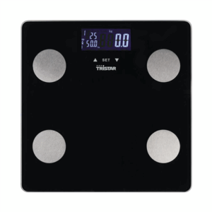 Tristar Personal Scale | WG-2442 | Maximum weight (capacity) 150 kg | Accuracy 100 g | Body Mass Index (BMI) measuring | Black - Image 2