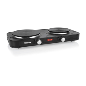 Tristar Table Hob | KP-6152 | Number of burners/cooking zones 2 | Black | Electric - Image 2