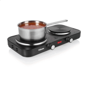 Tristar Table Hob | KP-6152 | Number of burners/cooking zones 2 | Black | Electric - Image 3