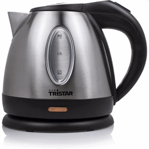 Tristar | Jug Kettle | WK-1323 | Standard | 1500 W | 1.2 L | Stainless steel | 360° rotational base | Silver - Image 2