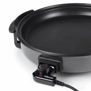 Tristar | Multifunctional grill pan | PZ-2964 | Diameter 40 cm | Grill | 1500 W | Lid included | Fixed handle | Black - Image 4