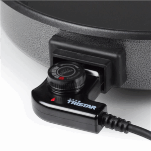 Tristar | Multifunctional grill pan | PZ-2964 | Diameter 40 cm | Grill | 1500 W | Lid included | Fixed handle | Black - Image 5