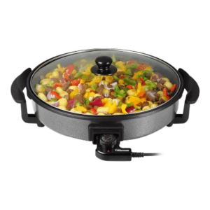 Tristar | Multifunctional grill pan | PZ-2964 | Diameter 40 cm | Grill | 1500 W | Lid included | Fixed handle | Black - Image 7