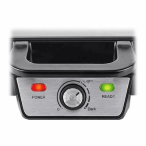 Tristar | Waffle maker | WF-2195 | 1000 W | Number of pastry 2 | Belgium | Black - Image 8