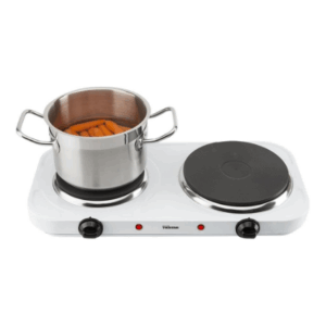 Tristar | Free standing table hob | KP-6245 | Number of burners/cooking zones 2 | Rotary | White | Electric - Image 11