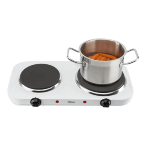 Tristar | Free standing table hob | KP-6245 | Number of burners/cooking zones 2 | Rotary | White | Electric - Image 12